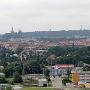 Uitzicht over het centrum van Praag.