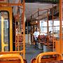 Om de dag af te sluiten een ritje in een oude tram. 