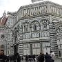 Onze eerste aanblik van de Duomo. 
